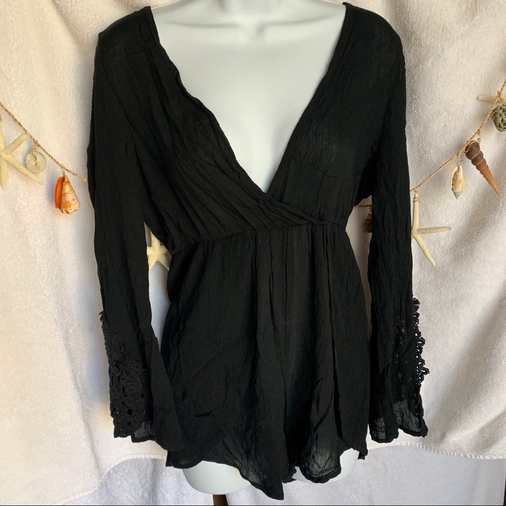 Nwt Black Romper